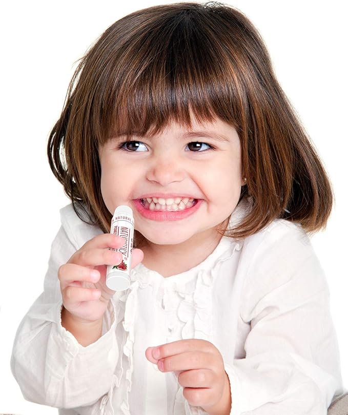 32-Pack Lip Balm in Bulk by Naturistick. Assorted Scents. 100% Natural Ingredients. Includes Mini Display Fishbowl. Best Beeswax Chapstick for Dry, Chapped Lips. Made in USA-FemmiqueWomen