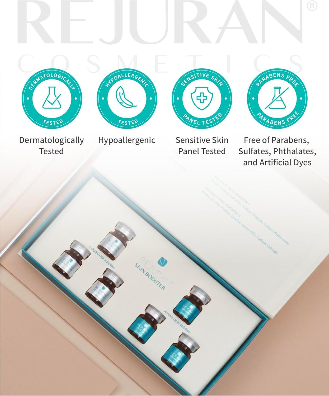 REJURAN® Rebalancing Toner, c-PDRN® – Salmon DNA Hydrating & Soothing Facial Toner for Skin Texture, Pore Care & Barrier Support with Salmon DNA. Korean Skin Care (4.05 fl oz)-FemmiqueWomen