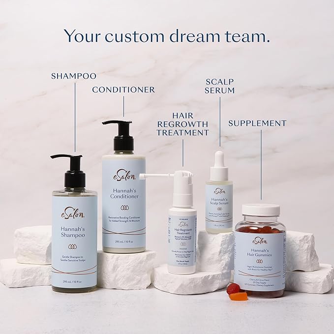 eSalon Scalp Detox Shampoo, Gentle Clarifying with Nettle and Prickly Pear Extract, 10 fl oz-FemmiqueWomen