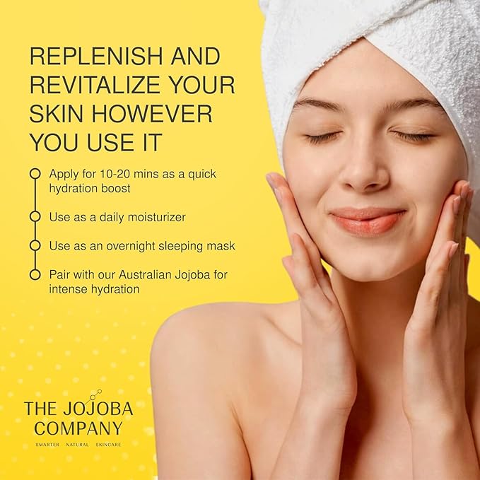 The Jojoba Company Water Toning Mist With Pure Jojoba Leaf Extract & Vitamin C - Hydrating, Toning & Firming - Antioxidant Protection - Reduces Pore Size - For Thirsty, Dehydrated & Dry Skin - 50ml-FemmiqueWomen