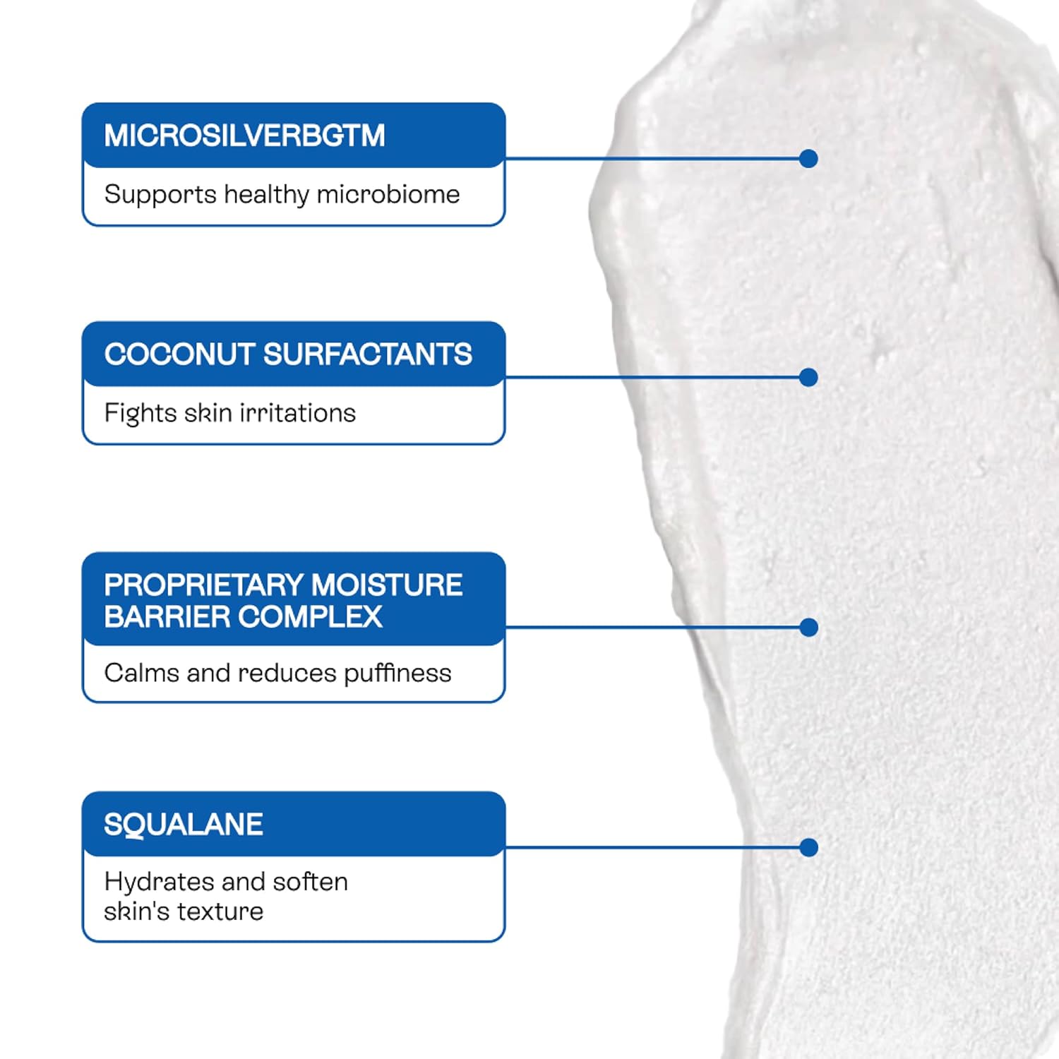 BeautyStat Universal Microbiome Barrier Repair Purifying Cleanser - Gentle Detoxifying Cleanser with Medical Grade MicroSilverBG to Protect Skin and Promote a Healthy, Radiant Glow (4oz /120ml)-FemmiqueWomen