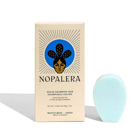 Nopalera Shampoo Bar - Moisturize and Shine, For Dry or Curly Hair, Color Safe, Paraben Free, Silicone & Sulfate Free, Made With Prickly Pear Oil (3.65 oz)-FemmiqueWomen