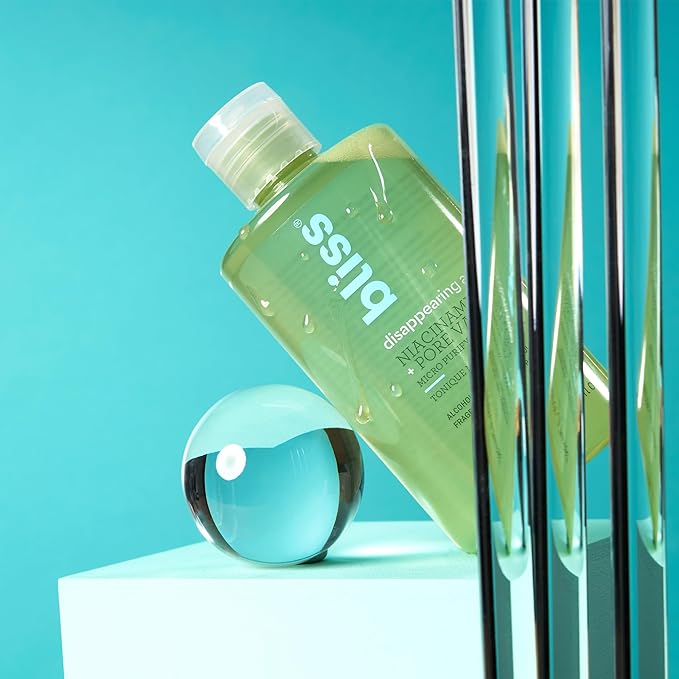 Bliss Disappearing Act Niacinamide Toner - 10 Fl Oz - Pore Vanish Complex - Purifies and Minimizes Pores - Alcohol-Free Face Toner - Clean - Vegan & Cruelty Free-FemmiqueWomen