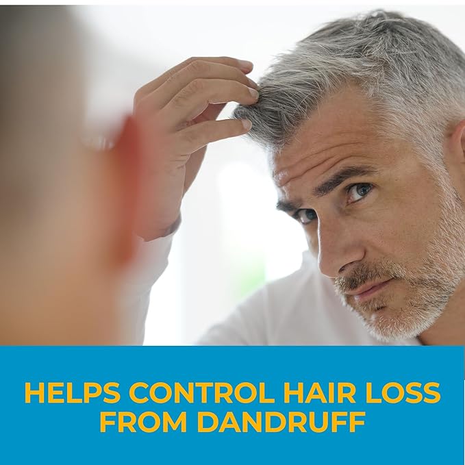 Nizoral Anti-Dandruff Shampoo with 1% Ketoconazole, Fresh Scent, 7 Fl Oz-FemmiqueWomen