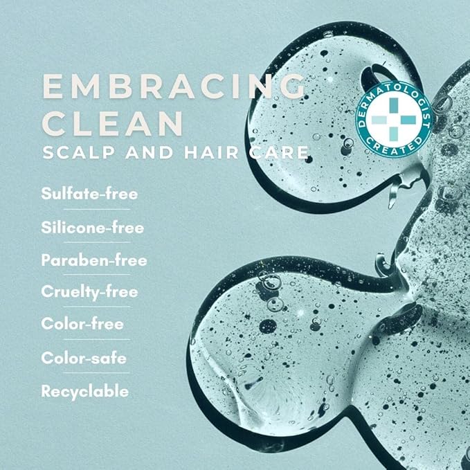 G+H CLEAR+ Apple Cider Vinegar Rinse | Clarifying Formula to Remove Buildup, Prevent Dandruff & Itchiness | For Healthy, Shiny & Soft Hair | Sulfate & Paraben-Free | 10.1 Fl Oz-FemmiqueWomen