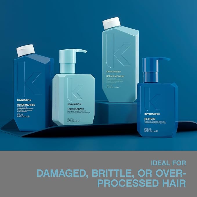 KEVIN.MURPHY REPAIR-ME.WASH - Moisturising Hair Repair Shampoo - Hydrating Frizz Control Shampoo - Sulphate & Paraben Free Hair Care - 250 ml / 8.4 fl oz-FemmiqueWomen