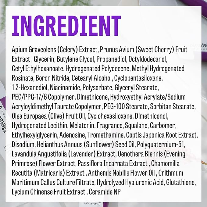 Time Return Melatonin Cream | Face Brightening Cream & Face Moisturizer for Dry Skin | Relaxing Face Cream for Women & Men | Melatonin Face Cream for Resilient Skin, 0.88 oz-FemmiqueWomen