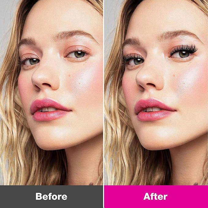 VEYESBEAUTY Lash Clusters Kit Eyelash Extensions Thin & Invisible Band Individual False Eyelashes Newbie's Five-Second Series Wispy Lash Tray for Self-application, Camellia Lashes 8-18mm Mixed Length-FemmiqueWomen