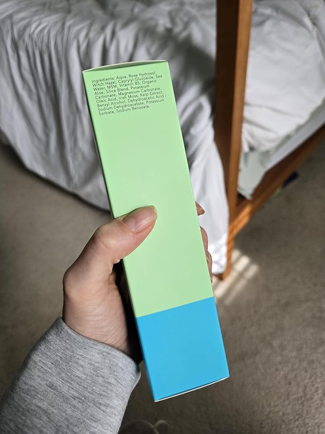 Eight Saints Coast is Clear Seaweed Anti Aging Face Toner, Natural and Organic Alcohol Free Witch Hazel Toner for Face, Minimizes Large Pores and Redness, 6 Ounces-FemmiqueWomen