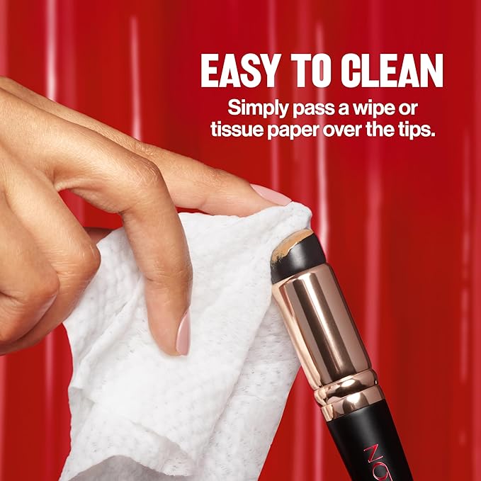 Revlon Dual Ended Jelly Makeup Blender Tool, Silicone Makeup Applicator for Blush, Bronzer, Concealer, Contour, Eyes, and Lips, 1 count-FemmiqueWomen