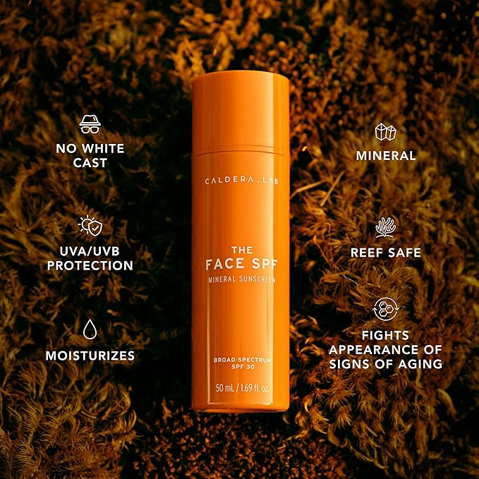 Caldera + Lab The Face SPF, No White Cast Mineral Sun Screen with SPF 30-FemmiqueWomen
