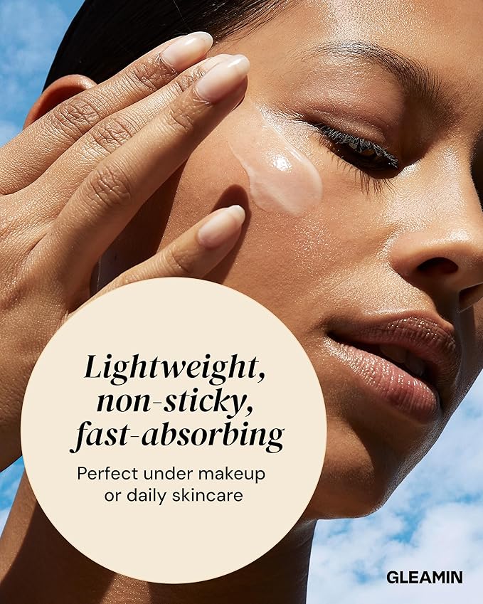 Gleamin Superactive Vitamin C Serum for Face with 15% Vitamin C, Niacinamide, Bakuchiol & Hyaluronic Acid – Skin Brightening Facial Serum for Women & Men – Dark Spot Remover & Radiant Glow – 1 fl oz-FemmiqueWomen