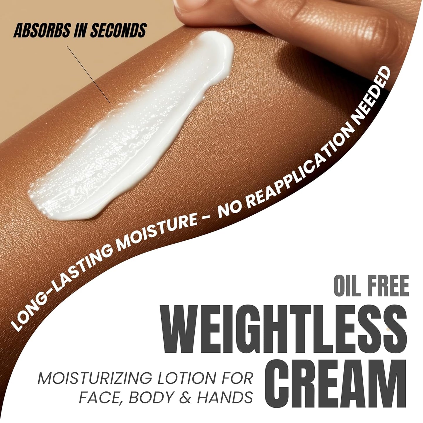 Vitamin C Body Lotion with Ceramides & Stem Cells, Anti-Aging Moisturizer Cream for Noticeably Youthful, Even Skin Tone, Lightweight, Fragrance-Free, 16.9 oz-FemmiqueWomen