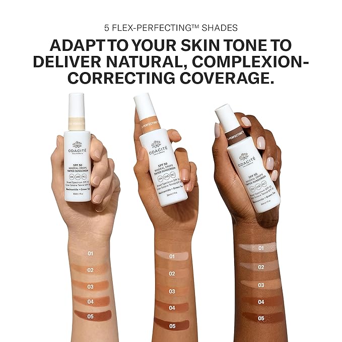 SPF 50 Flex-Perfecting™ Mineral Drops Tinted Sunscreen ONE-FemmiqueWomen