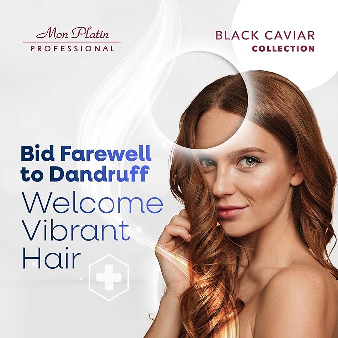 Mon Platin Black Caviar Total Clean Anti-Dandruff Shampoo - 500ml (17oz)-FemmiqueWomen
