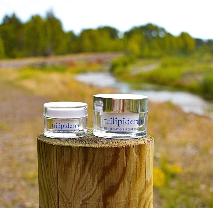 Trilipiderm Rehydration Night Crème .5oz Travel Size Night Rejuvenation with Anti-Aging Hyaluronic Acid and Retinol-FemmiqueWomen