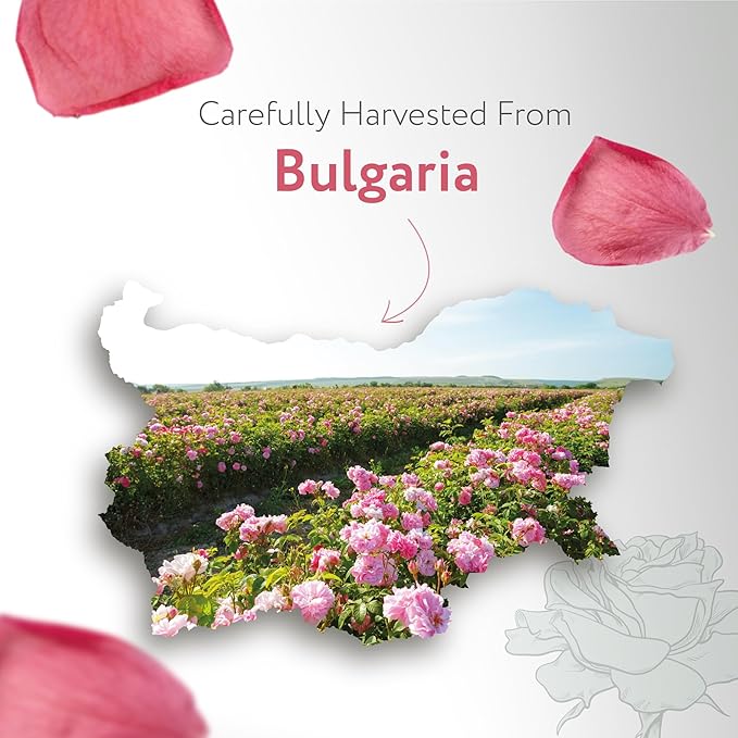 HBNO California Bottled Organic Rose Water for Face 4 fl oz (120ml) - USDA Certified Organic Rose Water Spray for Cleansing- Pure Rosewater for Hair - Rosewater Face Mist-FemmiqueWomen