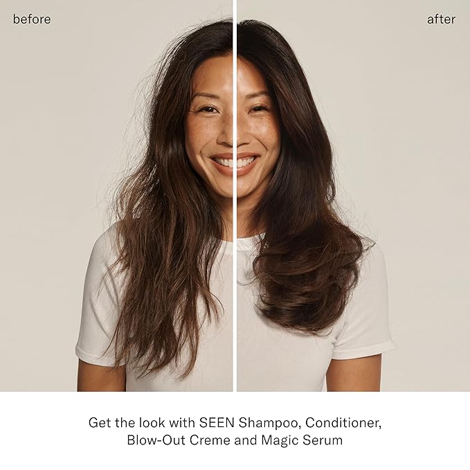 SEEN Shampoo - Scented - Non-Comedogenic & Sulfate-Free Hair Shampoo- Dermatologist-Developed - Safe for Sensitive & Acne Prone Skin-FemmiqueWomen