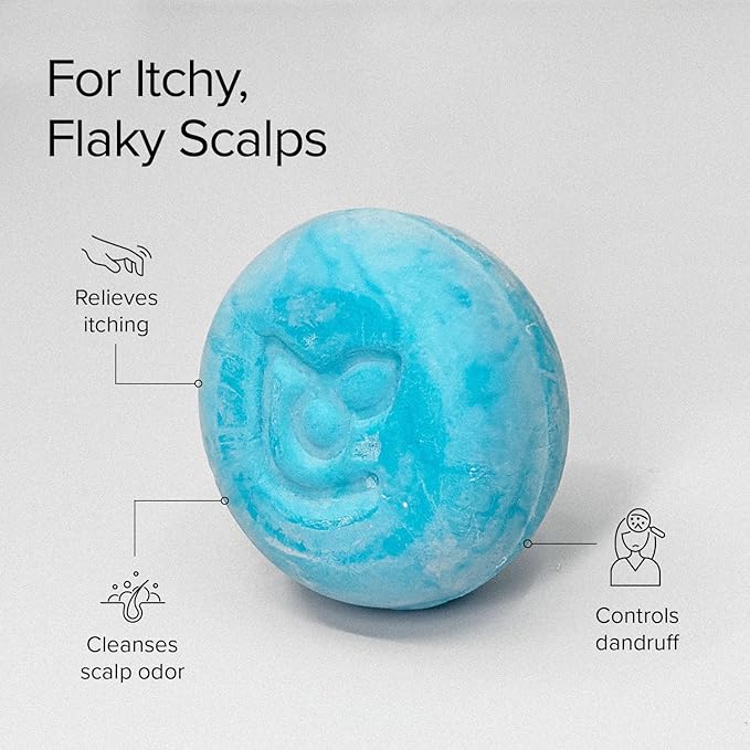 Maka Nature Low-Carbon Shampoo Bar | Korean K-Beauty Haircare with Natural Ingredients for Dry Scalp & Hair Types | Vegan, Eco-Friendly, pH balanced, 3.35oz (Tea Tree)-FemmiqueWomen