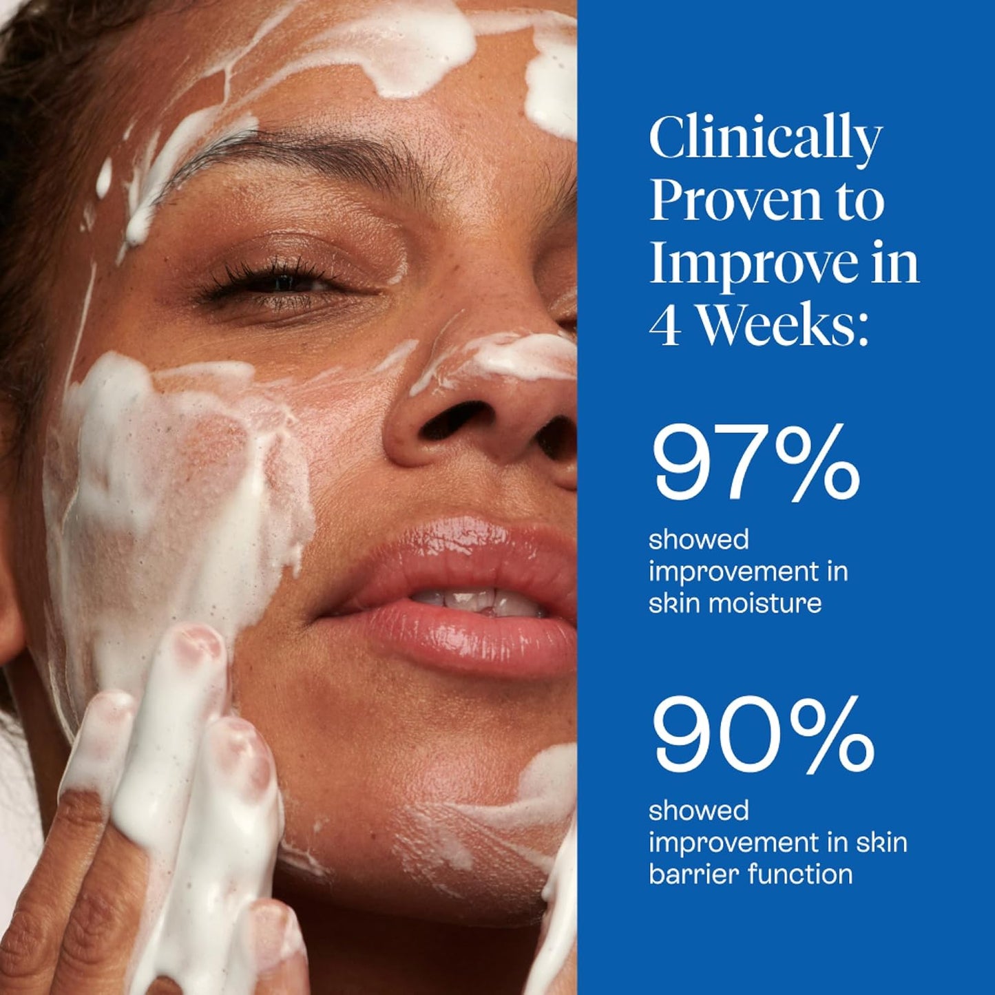 BeautyStat Universal Microbiome Barrier Repair Purifying Cleanser - Gentle Detoxifying Cleanser with Medical Grade MicroSilverBG to Protect Skin and Promote a Healthy, Radiant Glow (4oz /120ml)-FemmiqueWomen