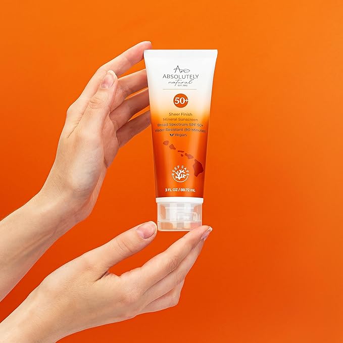 SPF 50+ Mineral Sunscreen Lotion - Anti-Aging Sunblock for Body & Face, Made with Rose Hips, Aloe, Zinc Oxide and Other Cruelty Free and Reef Safe Ingredients - Made in USA-FemmiqueWomen