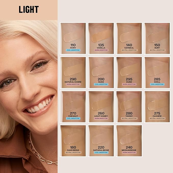 Revlon Liquid Foundation, ColorStay Face Makeup for Combination & Oily Skin, SPF 15, Medium-Full Coverage with Matte Finish, 200 Nude, 1 Fl Oz