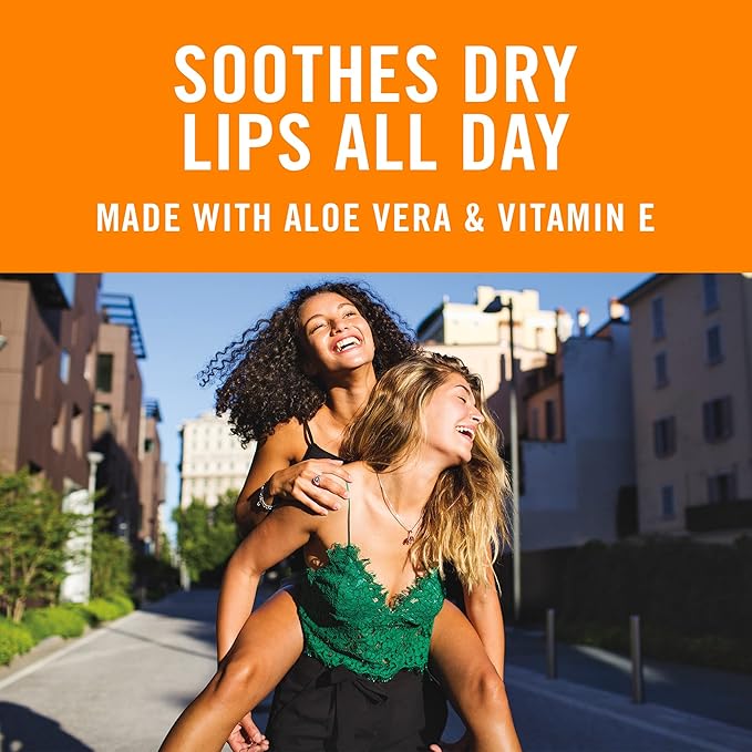 Banana Boat Sunscreen Lip Balm SPF 45 with Aloe Vera & Vitamin E, 0.15oz | Lip SPF, Aloe Vera Lip Balm with SPF, Vitamin E Lip Balm, Moisturizing Lip Balm, Lip Sunblock, Travel Sunscreen, 0.15oz-FemmiqueWomen