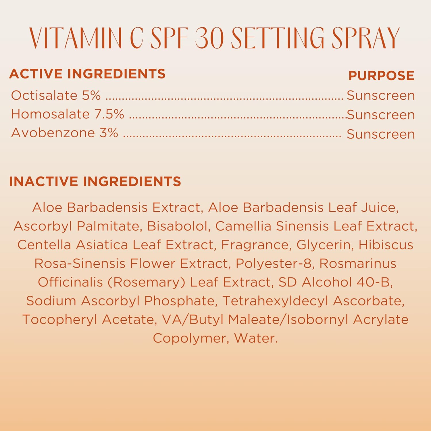 InstaNatural Skin Care Vitamin C SPF 30 Broad Spectrum Sunscreen Make Up Setting Spray, Brightens & Hydrates, UVA, UVB Sun Protection Sunblock, with Aloe Vera & Botanicals, Pump Bottle, 2 Fl Oz-FemmiqueWomen