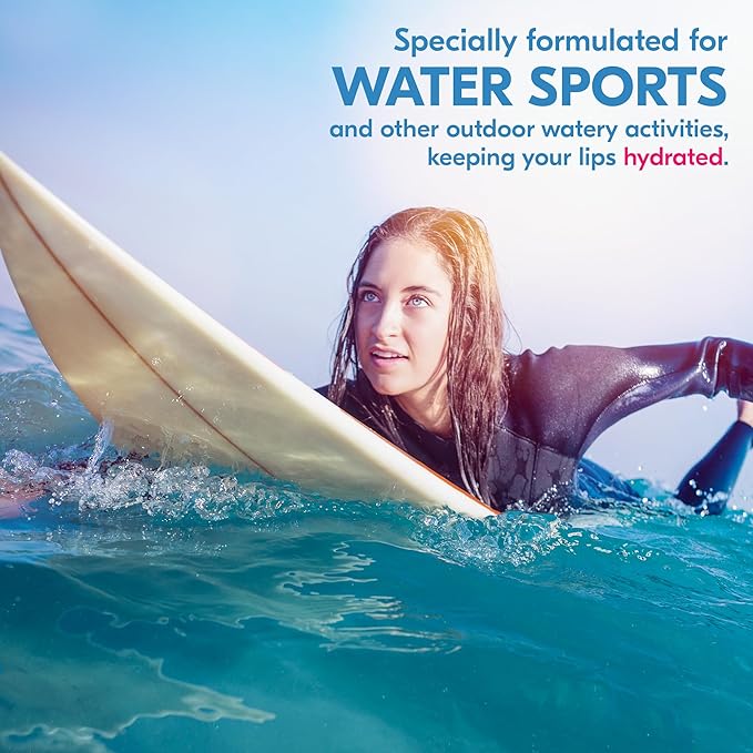 Moisturizing SPF 44 Lip Balm - Spf Lip Balm with Vitamin E | Broad Spectrum | Moisturizing | Vegan | Water Resistant Vanilla Flavor | 0.15 oz | 3 Pack-FemmiqueWomen