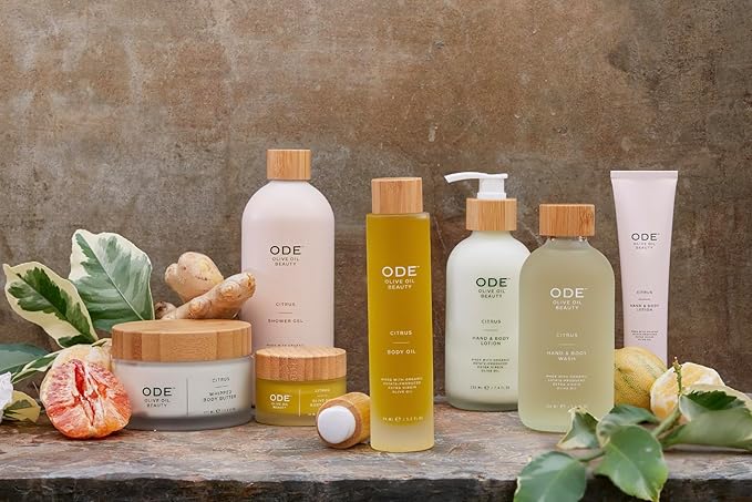 McEvoy Ranch Citrus Hand & Body Wash (2-pack) by ODE Olive Oil Beauty, Organic EVOO, California Made, Nourishing Foaming Wash-FemmiqueWomen