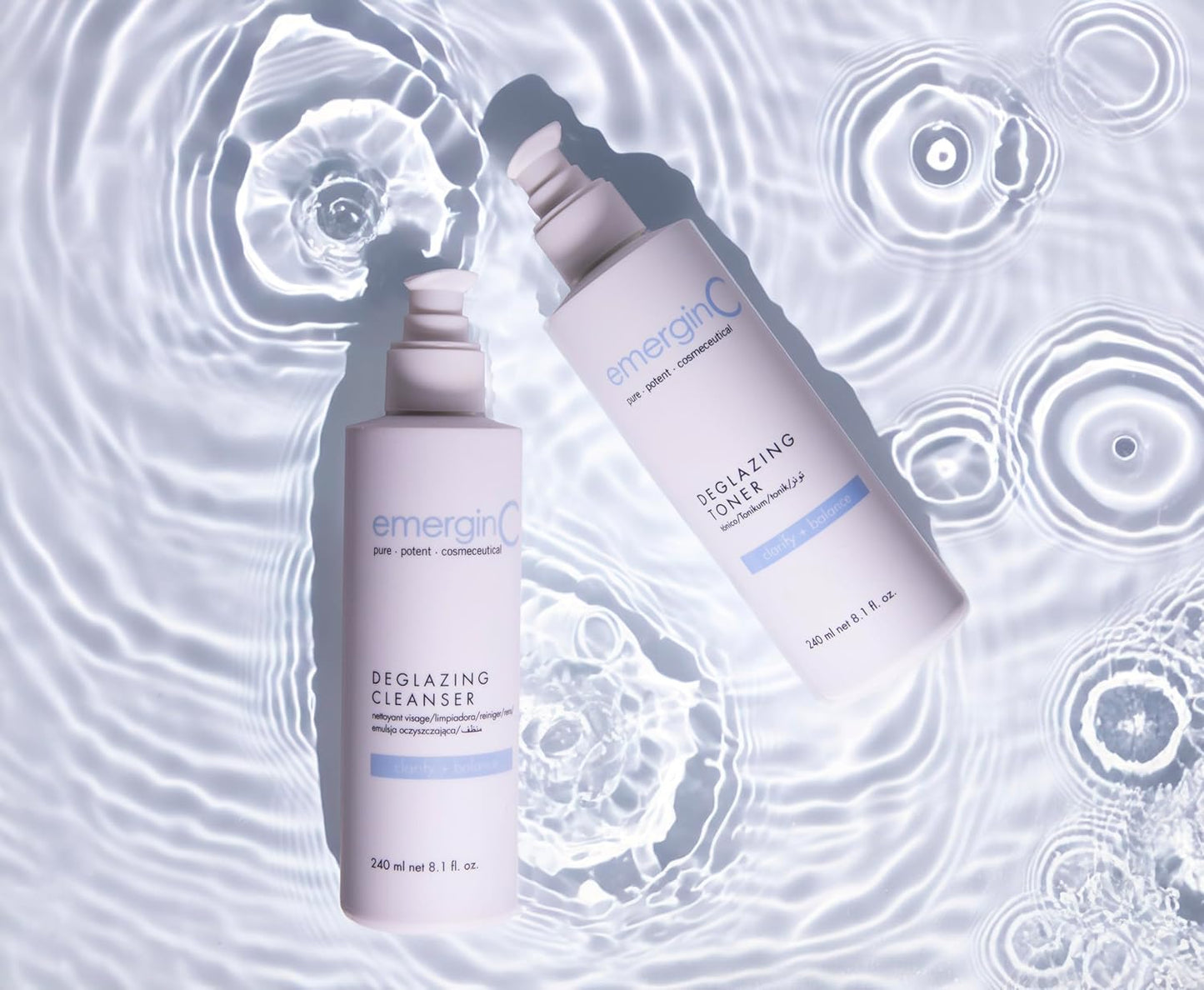 emerginC Deglazing Toner - Facial Toner with Eucalyptus + Peppermint for Oily, Combination + Blemish Prone Skin (8.1 oz, 240 ml)-FemmiqueWomen