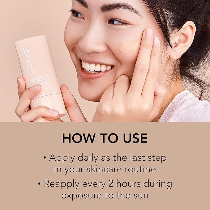 Lancer Skincare Sheer Fluid Sun Shield, Broad-Spectrum SPF 30 Sunscreen, 2 Fl Oz-FemmiqueWomen