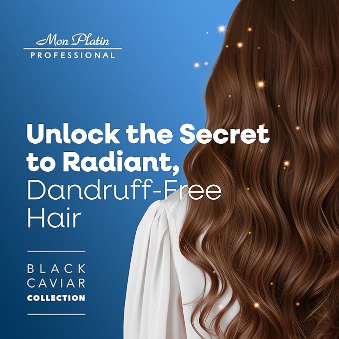 Mon Platin Black Caviar Total Clean Anti-Dandruff Shampoo - 500ml (17oz)-FemmiqueWomen