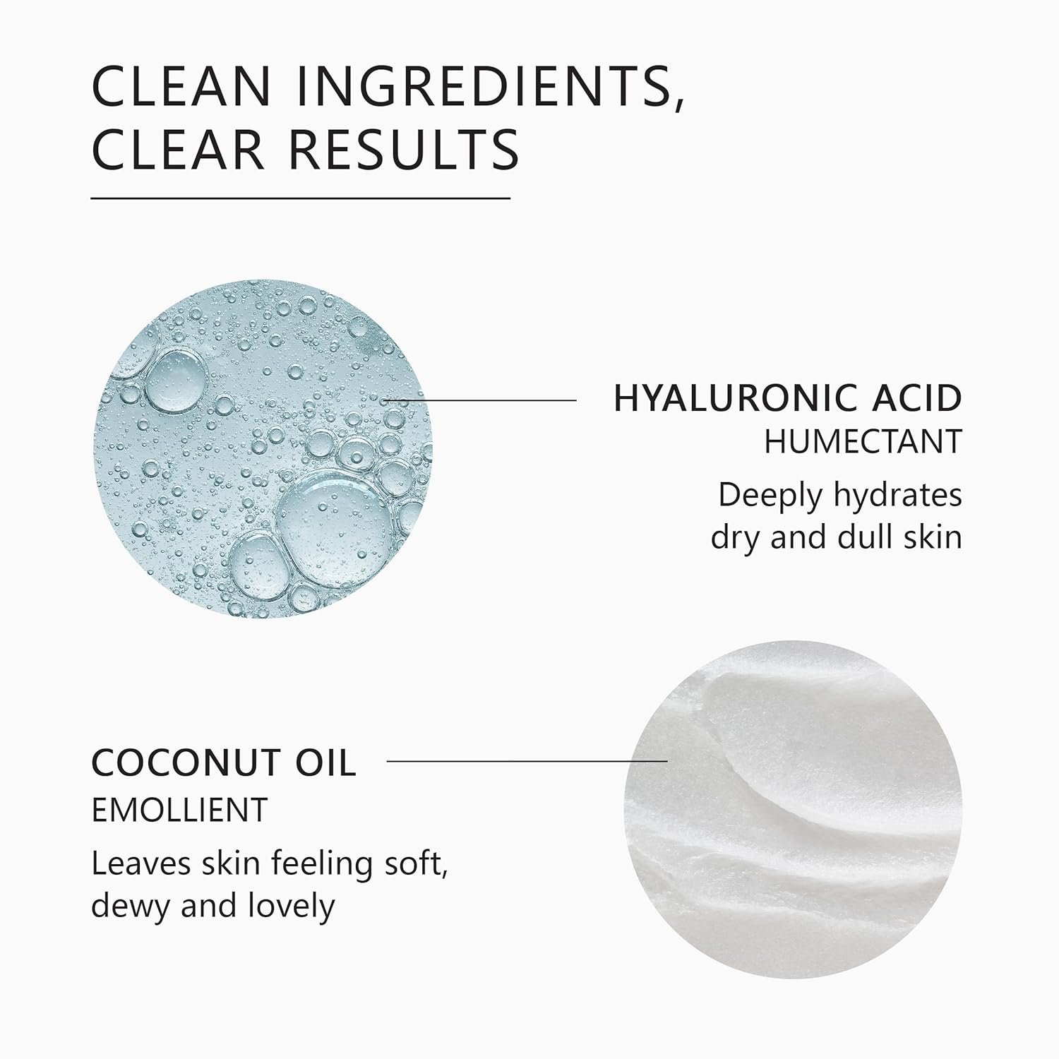 Asterwood Hyaluronic Acid Cleansing Face Soap - Collagen Boosting, Hydrating, Plumping, Soothing - Fragrance-Free - Suitable for Sensitive Skin - 3.5 Oz-FemmiqueWomen