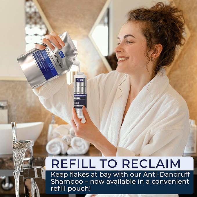 Anti Dandruff Shampoo Anti Fungal Dandruff Mens Shampoo | Medicated, Clarifying, Psoriasis & Biotin w/Salicylic Acid | For Dry, Itchy, Flaky, Irritated Scalp & Hair-FemmiqueWomen