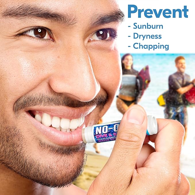 Moisturizing SPF 44 Lip Balm - Spf Lip Balm with Vitamin E | Broad Spectrum | Moisturizing | Vegan | Water Resistant Vanilla Flavor | 0.15 oz | 3 Pack-FemmiqueWomen