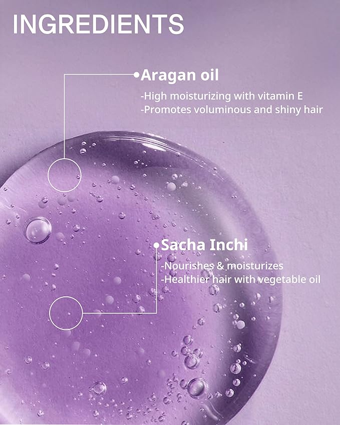 Star Shine Hair Essence - Frizz Control Nourishing Hair Oil Serum for Damaged & Dry Hair - Smooths Ends Adds Shine - Nature Derived Oil & Argan Oil - Floral Musk Scent - 3.38 fl.oz-FemmiqueWomen