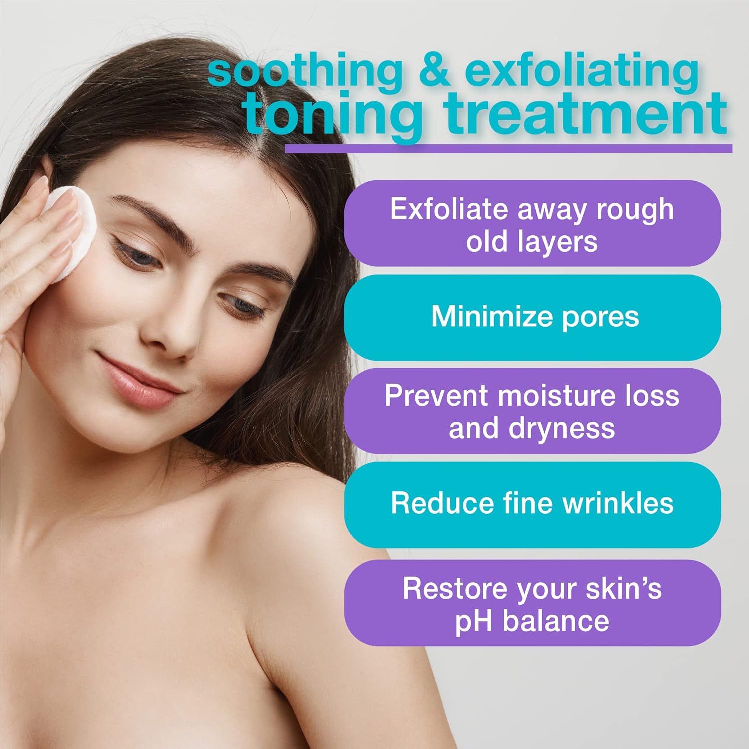 7% Glycolic Acid Toner with Rose Water, Witch Hazel, and Aloe Vera Gel – Alcohol & Oil Free Exfoliating AHA Face Toner – Improves Wrinkles, Dullness, Pores, Skin Tone & Texture, 6 oz.-FemmiqueWomen