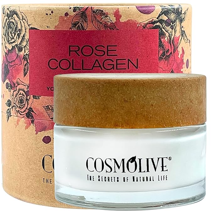 Natural Moisturizer Face Creams (Rose Collagen)-FemmiqueWomen