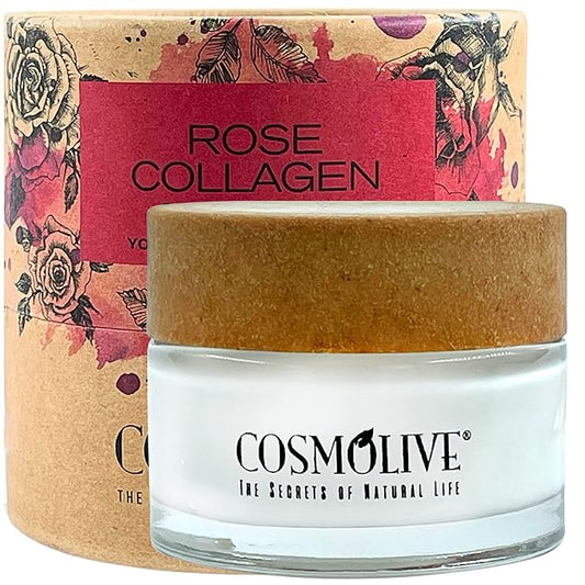 Natural Moisturizer Face Creams (Rose Collagen)-FemmiqueWomen