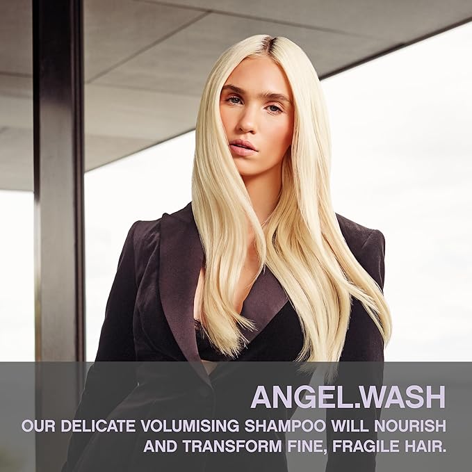 KEVIN.MURPHY BLONDE.ANGEL.WASH - Blonde Shampoo - Purple Shampoo for Blonde & Grey Hair - Colour Enhancement Hair Care - Colour Safe - Paraben & Sulphate Free - 1000 mL / 33.8 fl oz-FemmiqueWomen