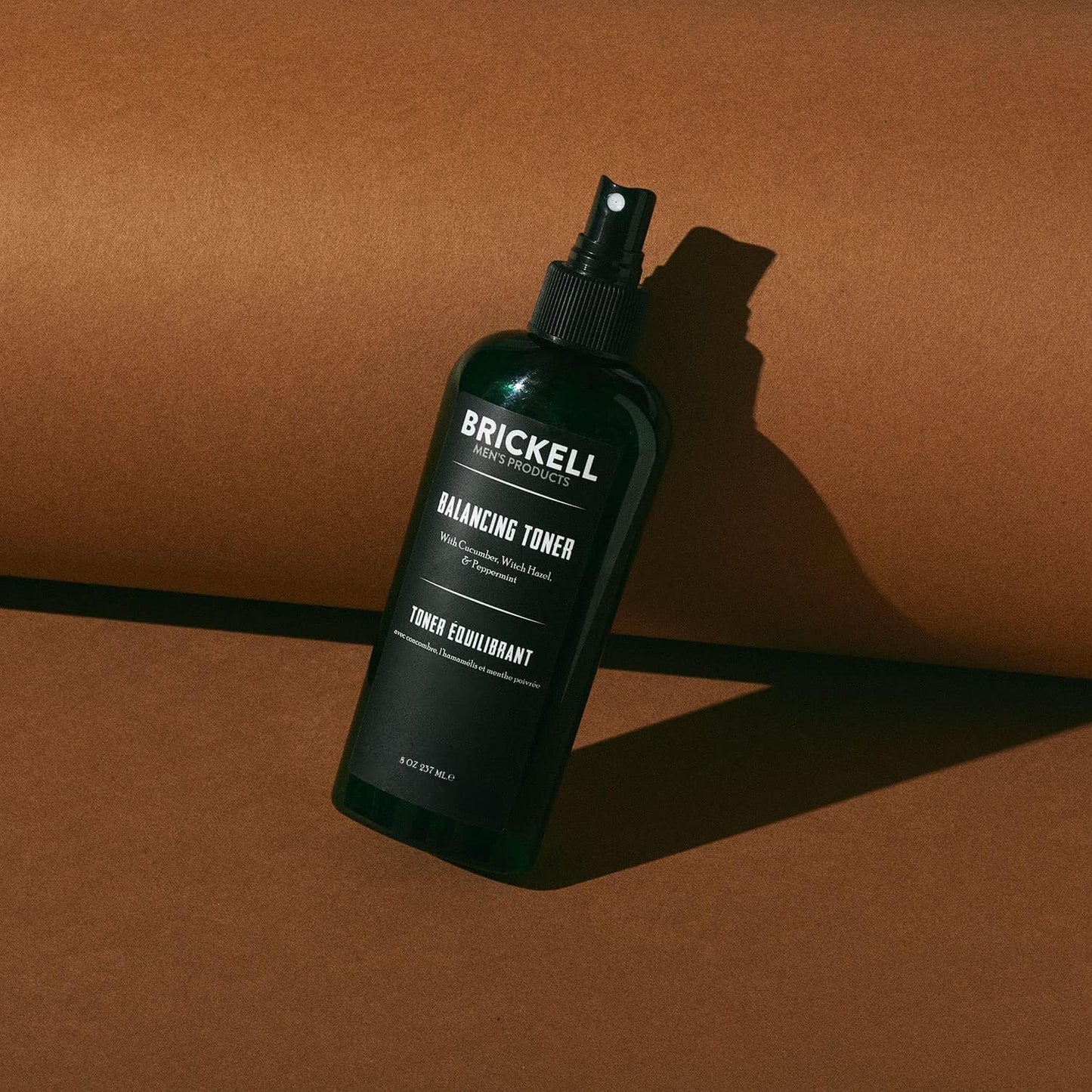 Brickell Men's Balancing Face Toner for Men, Natural and Organic Alcohol-Free Facial Toner with Witch Hazel, 8 Ounce, Scented-FemmiqueWomen