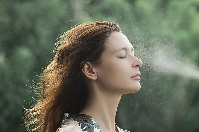 Rosewater Glycerin Mist Toner Bulk Spray Facial Body Floral Cleanser 100% Pure Rose Hydrosol and Vegetable Glycerine Moisturizing Cleansing Toning Mix for Face Skin Hair Body (8 Ounces)-FemmiqueWomen