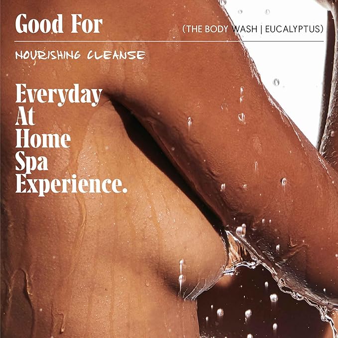 Nécessaire The Body Wash Eucalyptus - Natural Body Wash for Women & Men, Replenishing Shower Gel with Niacinamide, Vitamin C/E + Omega 6/9. Oil-In-Gel Cleanse, 8.4 fl oz.-FemmiqueWomen