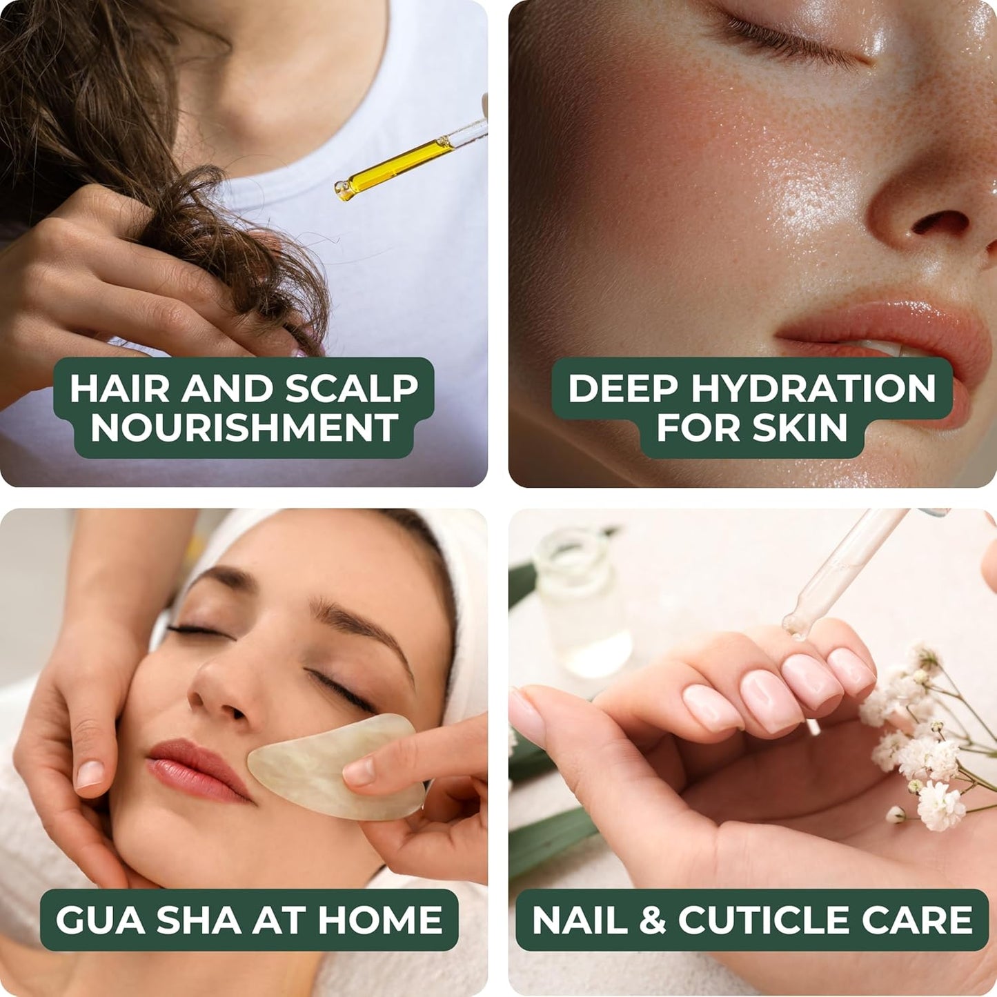 Katz Beauty Miracle Beauty Oil - Hydrating Face Oil with Jojoba, Argan & Marula Oil for Anti-Aging Glow, Non-Comedogenic-FemmiqueWomen