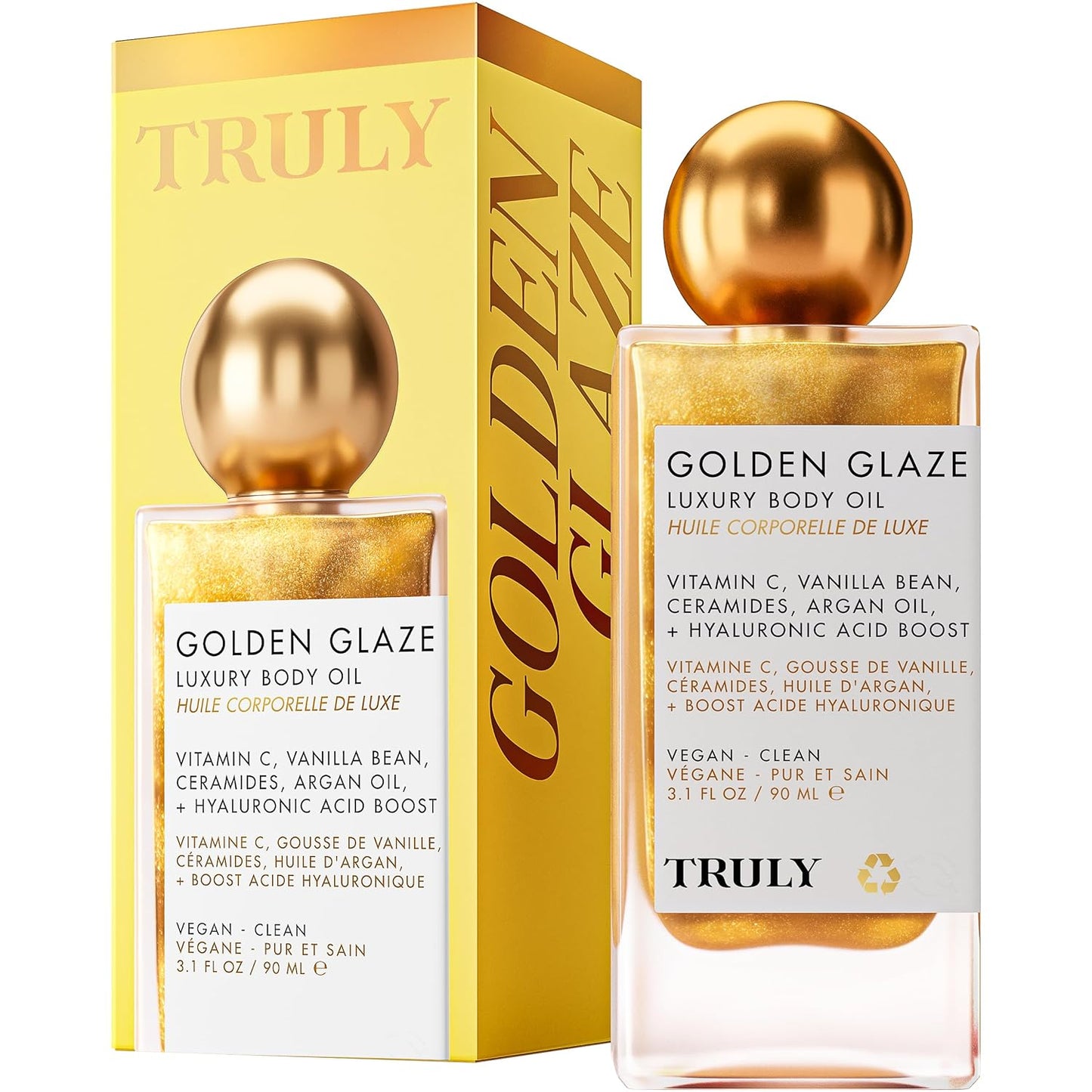 Truly Beauty Golden Glaze Luxury Body Oil-FemmiqueWomen