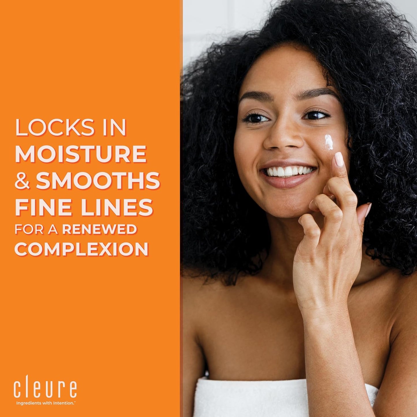 Cleure Anti-Aging Day Cream & Facial Moisturizer w/Pure Shea Butter for Sensitive Skin - Fragrance Free, Gluten, Salicylate and Paraben Free (2 oz, Pack of 2)-FemmiqueWomen