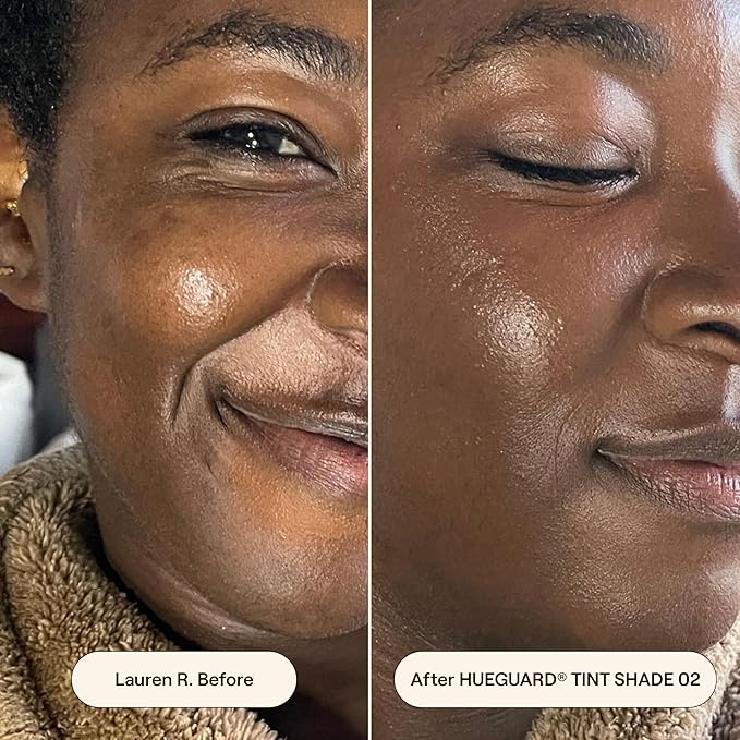 Live Tinted Hueguard Skin Tint SPF 50 - Tinted Mineral Sunscreen with Light-Medium Buildable Coverage With a Hydrating and Radiant Finish - Water and Sweat Resistant, 1.35 fl oz - Shade 02-FemmiqueWomen