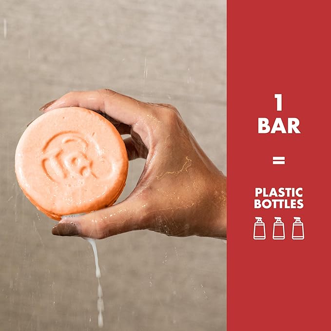 Tree Bottle Hyaluronic Acid Shampoo Bar With Tomato & Red Algae Extract – For stronger, restored, and age-defying hair – For Women & Men – Natural & Free of Parabens & Sulfates – Made in USA – 4.5oz-FemmiqueWomen