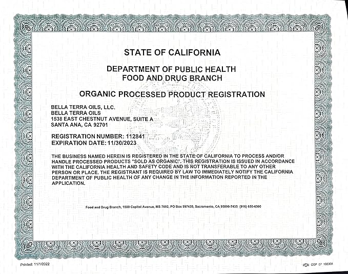 Emu Oil 16 oz 100% Pure Fully Refined Organic Undiluted - Bella Terra Oils-FemmiqueWomen